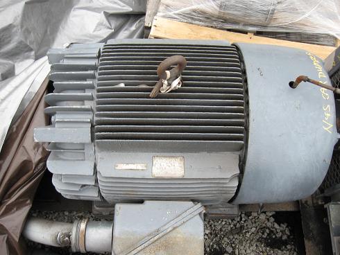 Motor 100-50HP 575Volt GE Motor w/ Wheel Brake
